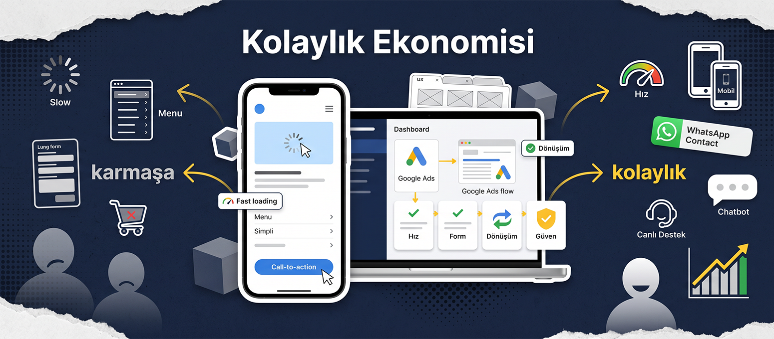 Kolaylık Ekonomisi: Dijital Rekabette Kullanıcı Deneyiminin Rolü