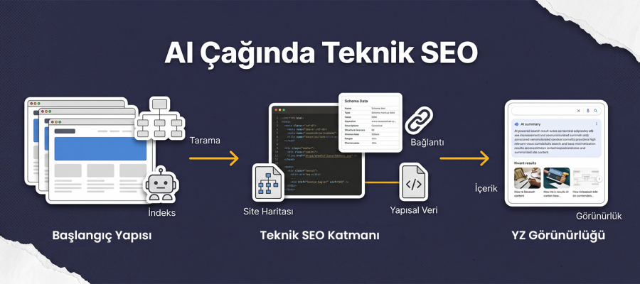 Yapay Zeka Arama Çağında Web Siteleri İçin Teknik SEO Neden Her Zamankinden Daha Önemli?