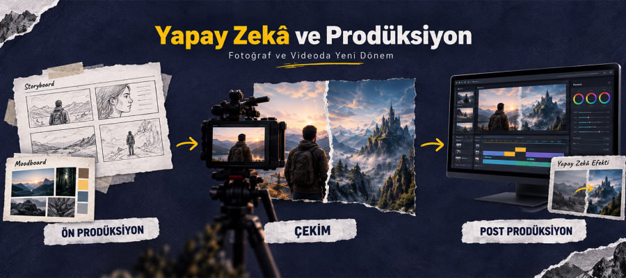 Yapay Zekâ Video ve Fotoğraf Prodüksiyonunu Nasıl Değiştiriyor?